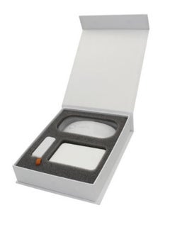 اشتري باور بنك محمول وفلاش درايف بمنفذ USB مع ماوس لاسلكي 5000مللي أمبير / ساعة أبيض في السعودية