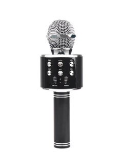 Buy Wireless Karaoke Microphone WS-858 Black/Silver in Saudi Arabia
