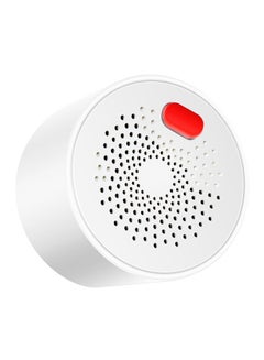 Buy APP Controled Gas Leak Detector Alarm White/Red 8.3centimeter in UAE