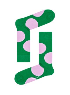 اشتري Jumbo Dot Crew Socks أخضر في الامارات