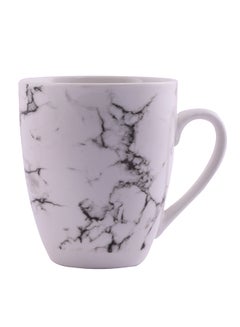 Buy Stoneware Marble Mug Black 350ml in UAE