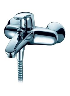 Buy Avasta Bath And Shower Mixer Faucet With Adapter Silver in Saudi Arabia