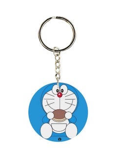 Buy Double Sided Doraemon Printed Keychain in UAE