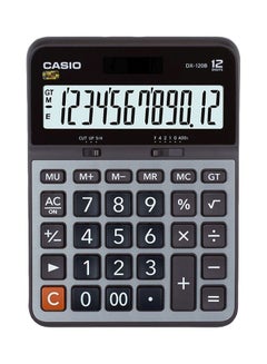 Casio Dx 1b 12 Digit Basic Calculator Black Grey White Uae Dubai Abu Dhabi