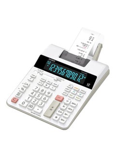 Buy 12-Digit Printing Calculator FR-2650RC-E-DC White in UAE