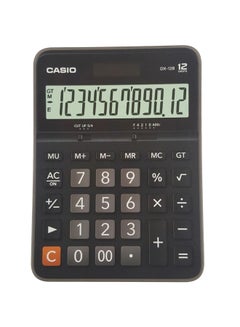 Buy 12-Digit Basic Calculator Black in Egypt