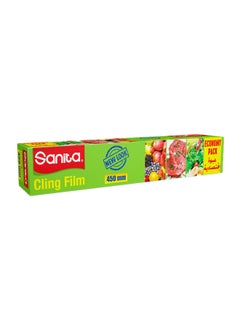 Buy Cling Film Eco Pack Cling Film 450mm x 200m 1 Roll Silver in Saudi Arabia