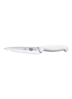 Buy Swiss Classic Carving Knife White/Silver in UAE