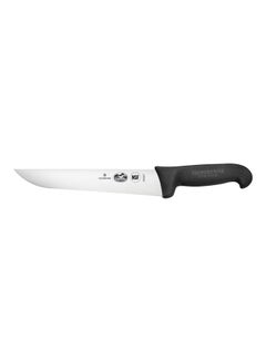 Buy Fibrox Butcher Knife Black/Silver in UAE