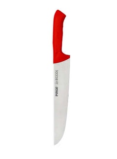 Buy Ecco Butcher Knife Red/Silver 25centimeter in UAE