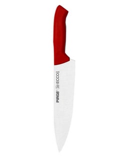 Buy Ecco Chef Knife Red/Silver 21centimeter in UAE