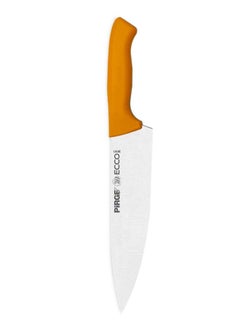 Buy Ecco Chef Knife Yellow/Silver 21centimeter in UAE