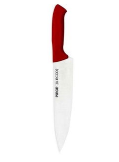 Buy Ecco Chef Knife Red/Silver 23centimeter in UAE