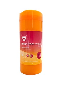 Buy Fresh Feet Baby Wipes Value Box 1 Pack x 45 Wipes, 45 Count in Saudi Arabia