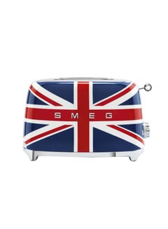 Buy 50's Retro Style Aesthetic 2 Slice Toaster 950 W 950.0 W TSF01UJUK Multicolour in Saudi Arabia