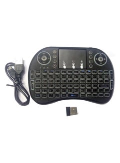 Buy Mini Dual Connection Backlight Keyboard - Arabic/English Black in Egypt