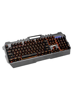 Buy USB Wired Gaming Mechanical Feel Keyboard Black in Saudi Arabia