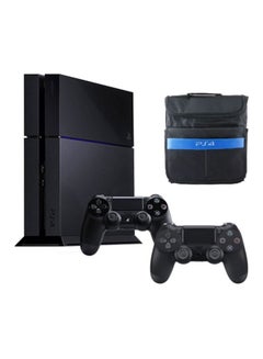 Buy PlayStation 4 Slim 500GB Console With 2 DualShock 4 Controller And Carrying Case in UAE