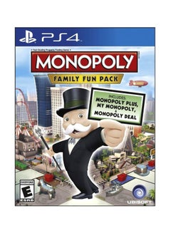 اشتري لعبة فيديو "Monopoly : Family Fun Pack" (إصدار عالمي) - استراتيجية - بلاي ستيشن 4 (PS4) في مصر