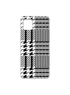 Buy Fashionable SE123WBF Mobile Skin for  Samsung Galaxy Note 10 Lite Black/White in Egypt
