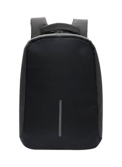 Buy Waterproof Anti-Theft Zipper Backpack Black in Saudi Arabia