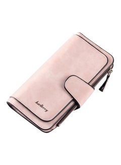 Buy Zip Closure Wallet Beige in UAE