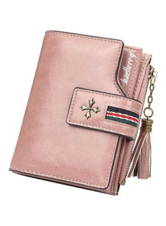 Buy Multi-Layer Card Holder Wallet Pink in UAE