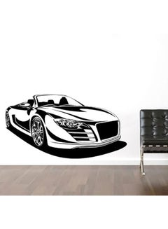 Buy Cars Themed Decorative Wall Sticker Black 50x90cm in Egypt