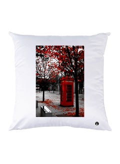 Buy Printed Pillow polyester White 30x30cm in Egypt