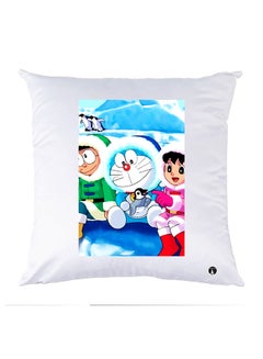 Buy Printed Pillow polyester White 30x30cm in Egypt