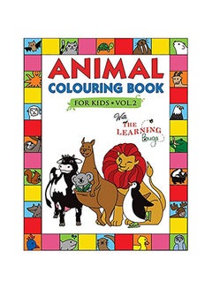 اشتري Animal Colouring Book For Kids With The Learning Bugs Vol.2: Fun Children's Colouring Book For Toddlers And Kids Ages 3-8 With 50 Pages To Colour And Lear Paperback الإنجليزية by The Learning Bugs في الامارات