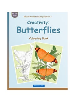 اشتري Creativity: Butterflies Colouring Book paperback english في الامارات