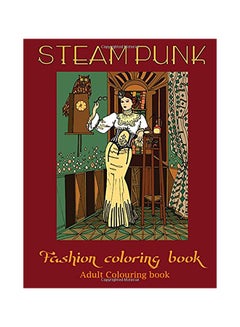 Buy Adult Coloring Books: Steampunk paperback english in UAE