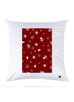 Buy Printed Pillow polyester White 30x30cm in Egypt