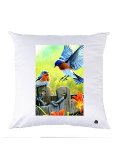 Buy Printed Pillow polyester White 30x30cm in Egypt