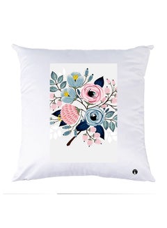 Buy Printed Pillow polyester White 30x30cm in Egypt