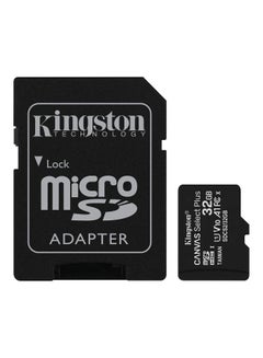 Buy Canvas Select Plus Micro SDHC Card 32GB With Adapter Black in UAE
