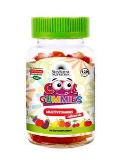 Buy Multivitamins And Minerals Cool Gummies Dietary Supplement 120 Gummies in UAE