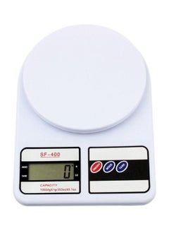 Buy Kitchen Scale White 18cm in UAE