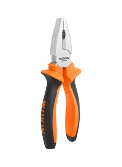 Buy Steel Plier Orange/Black/Silver 8inch in UAE