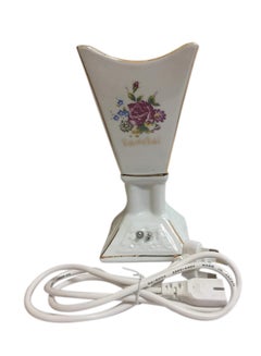 Buy Electric Incense Burner White 20x10x10cm in Saudi Arabia