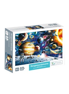 Buy 1000-Piece Universe Jigsaw Fun Puzzle Stress Relief Early Education Development Toy Set 700x500mm in Saudi Arabia