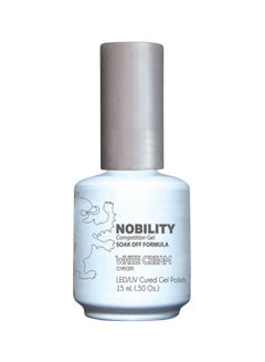 Buy Nobility LED/UV Cured Gel Polish White Cream in UAE