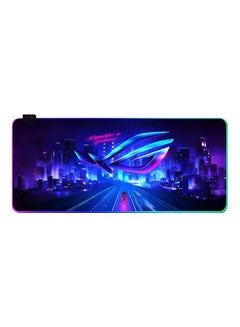 Buy City Light Printed Colour Changing LED Mouse Pad Blue/Green/Purple in Saudi Arabia