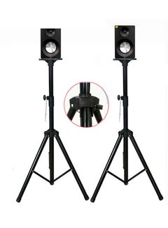 Buy Universal Speaker And Projector Tripod Stand Black in UAE
