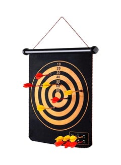 Buy Hanging Double-Sided Dart Board 42x42x6cm in Saudi Arabia