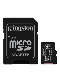 Buy Canvas Select Plus MicroSDXC Flash Memory Card With Adapter Black in UAE