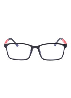 Buy Kids' Anti-Glare Rectangular Eyeglasses Frame With Strap 4002 in UAE