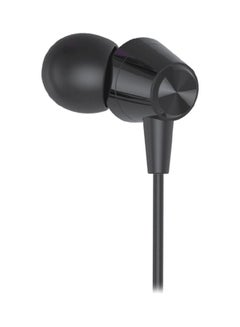 Buy Breezy Sound Wired In-Ear Earphone With Mic Black in Saudi Arabia