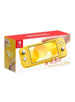 Buy Switch Lite Handheld Gaming Console - Yellow in UAE
